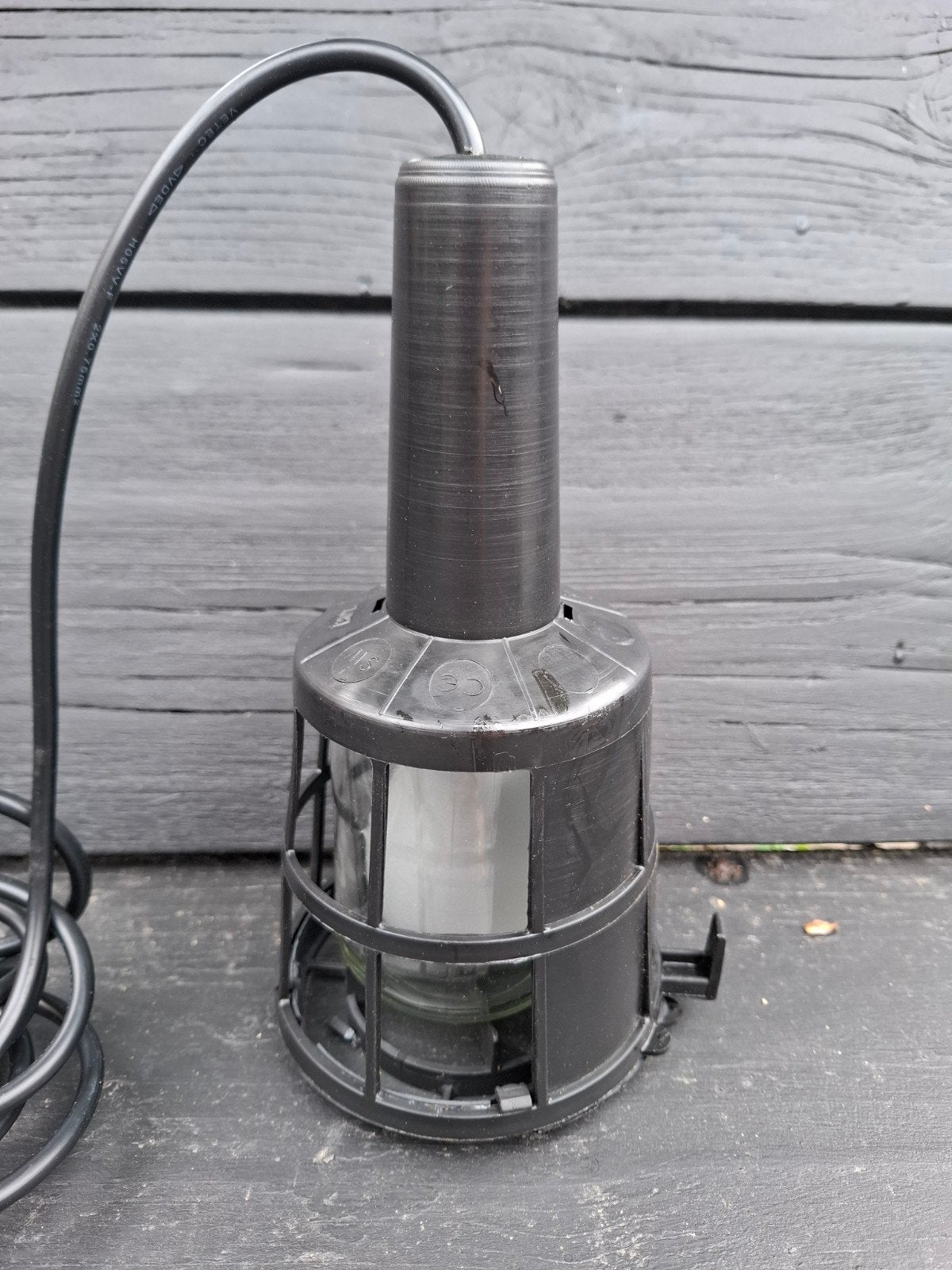 Looplamp, Ophalen, Afzuiger