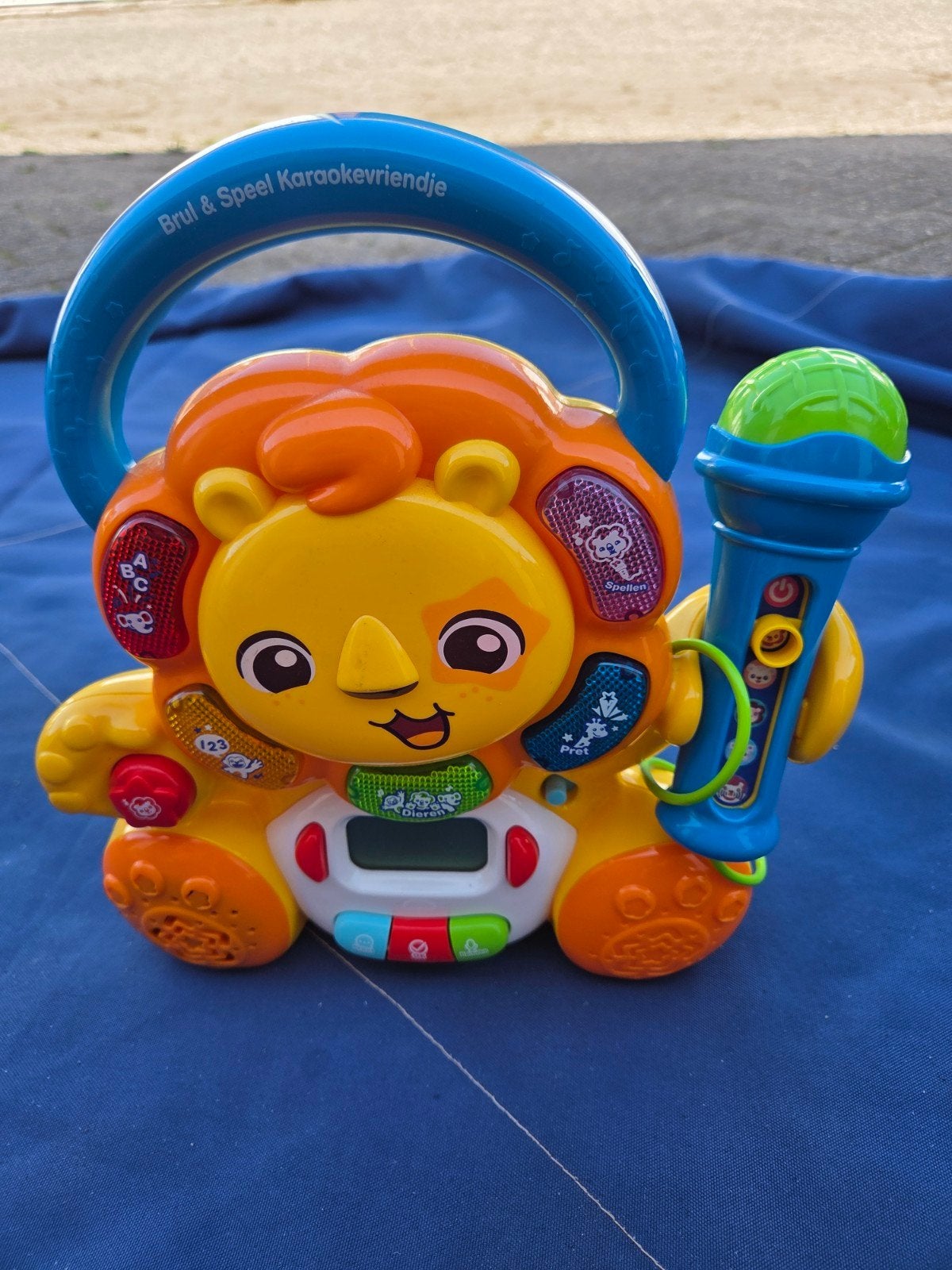 VTech Brul & Speel Karaokevriendje Leeuw, Ophalen of Verzenden, Zo goed als nieuw, 6 maanden tot 2 jaar