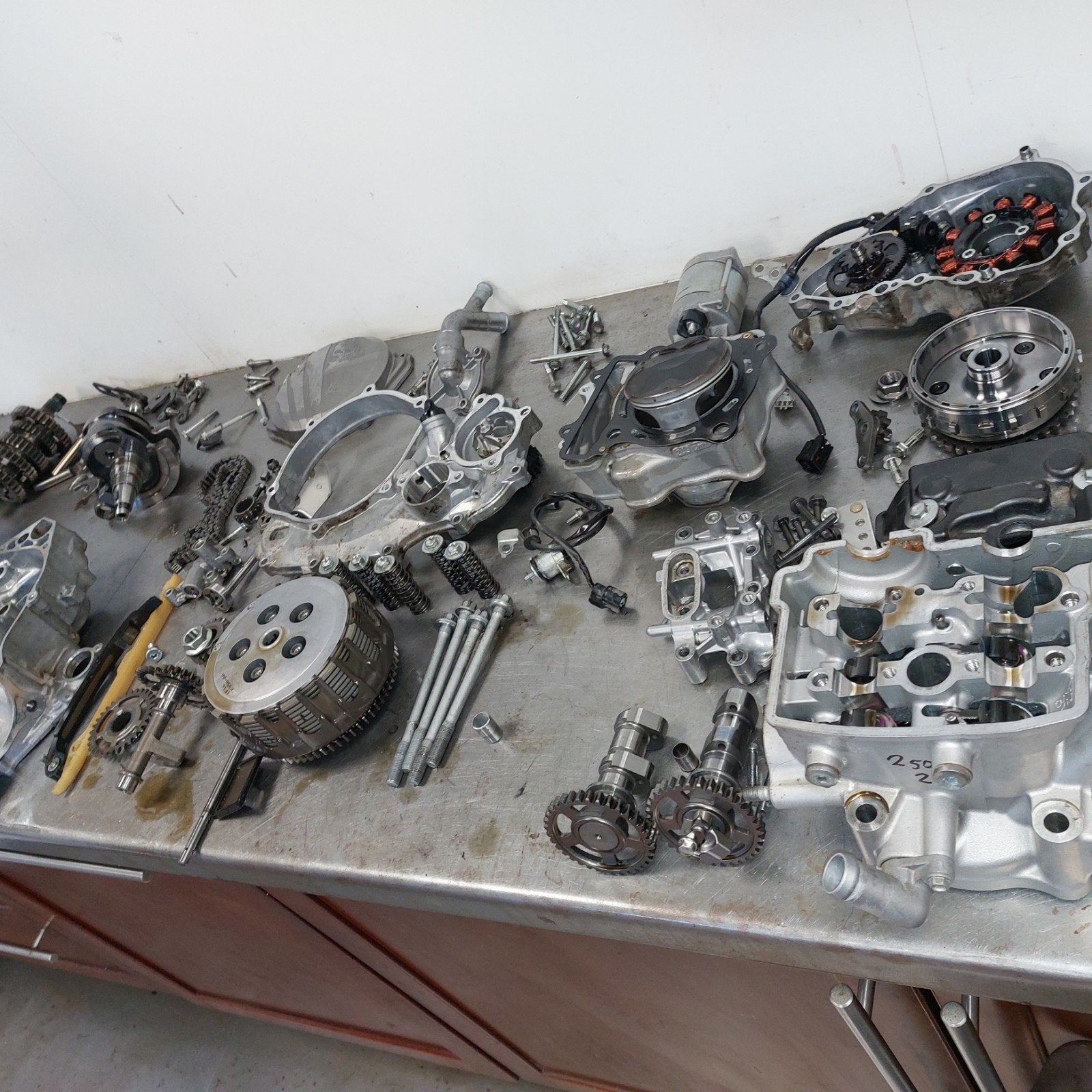 Motorblok Honda CRF250 2022 %%%%onderdelen %%%, Motoren, Ophalen, Cmx, Cmx, Cmx
