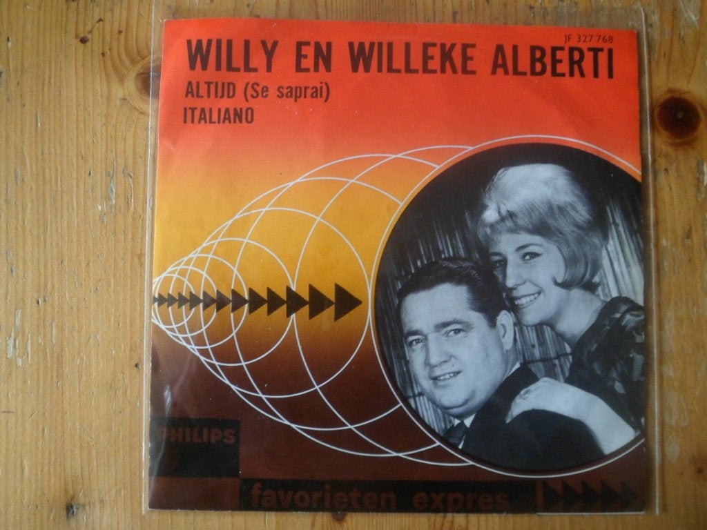 Alberti Willy en Willeke, 7 inch, Single, Ophalen of Verzenden, Zo goed als nieuw