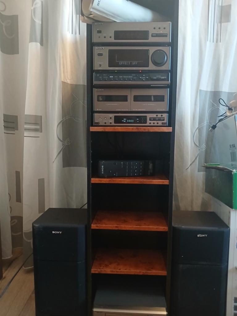 Een prachtige Japanse stereo-installatie die goed werkt, beh, Audio, Tv en Foto, Stereo-sets, Ophalen of Verzenden, Sony