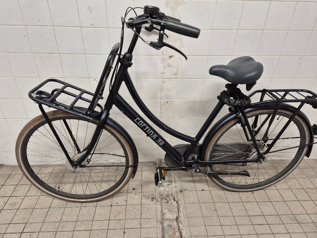Cortina dames fiets, Gebruikt, Versnellingen, 56 cm of meer, Schijfrem