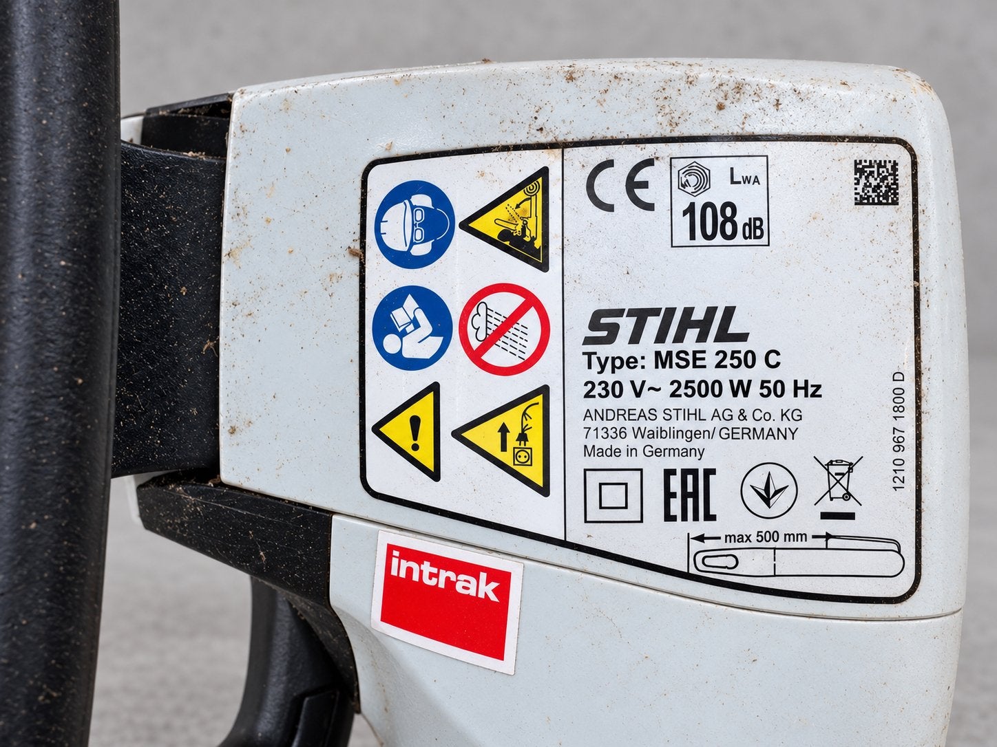Stihl MSE 250 C elektrische kettingzaag