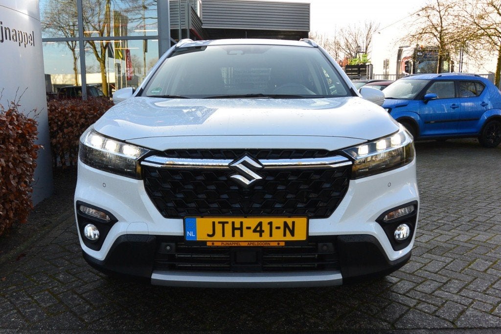 Suzuki S-CROSS 1.4 Style AUTOMAAT AllGrip (4x4) Trekhaak/Pan, Auto's, Gebruikt, 4 cilinders, Wit, Leder