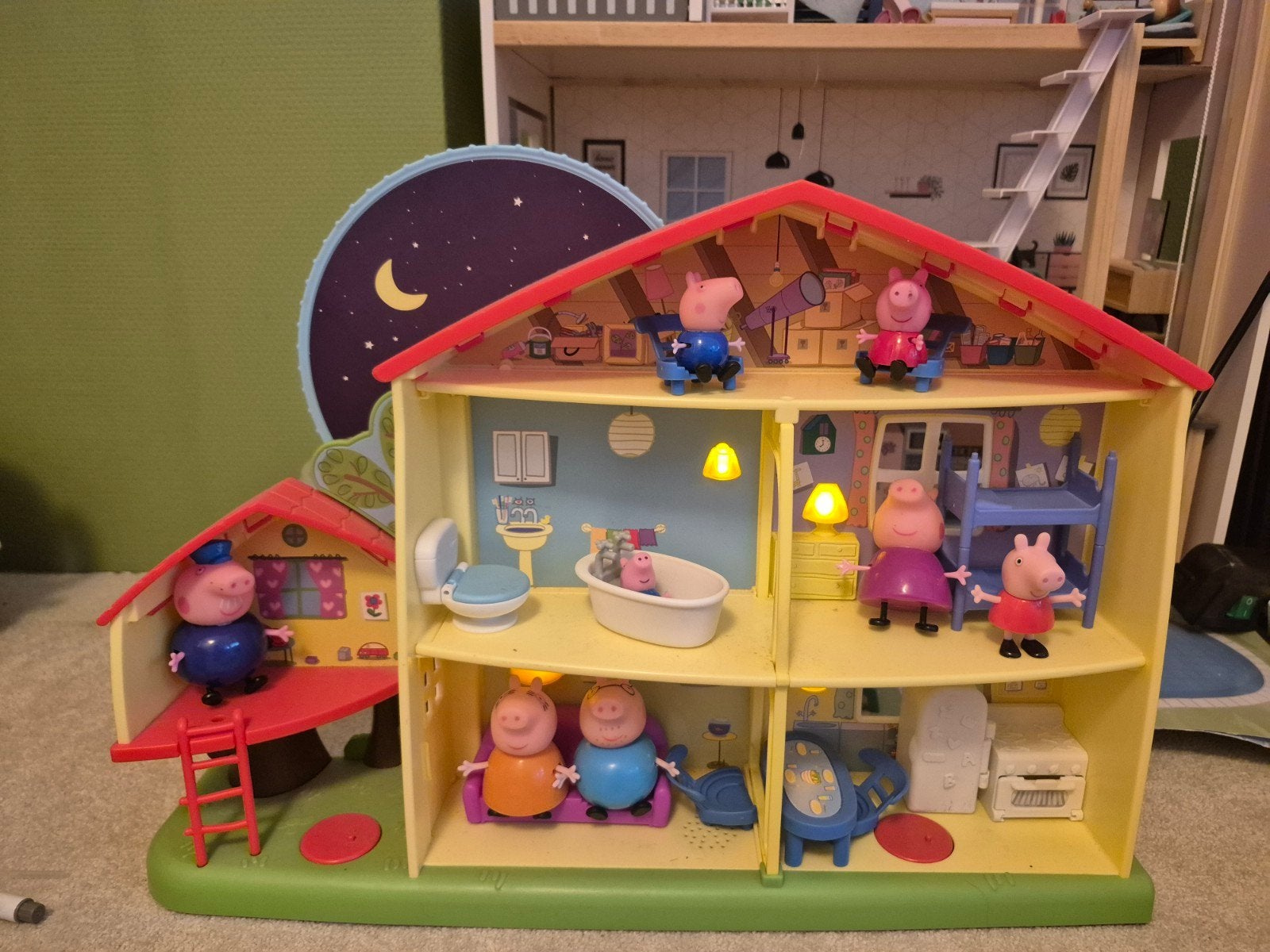 Peppa Pig Speelgoedhuis met Licht en Geluid, Ophalen