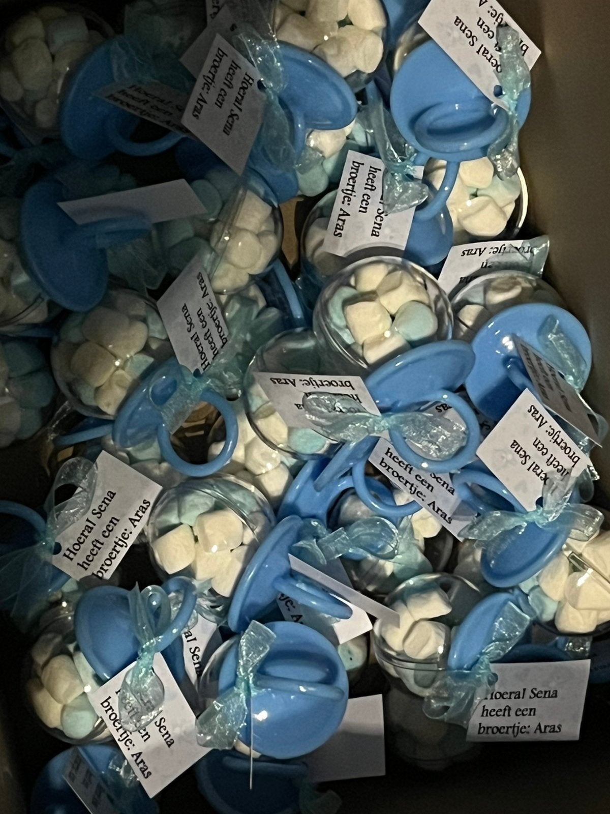 Geboortetraktaties gepersonaliseerd, Ophalen of Verzenden, Nieuw, Versiering, Geboorte of Huwelijk