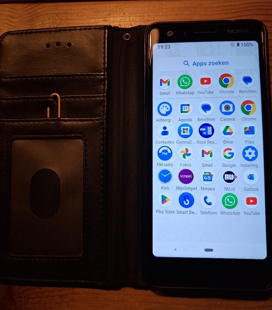 Mooie mobiele telefoon met onbeschadigd scherm, Nokia 3.1, Overige modellen, Geen camera, Zwart, Touchscreen