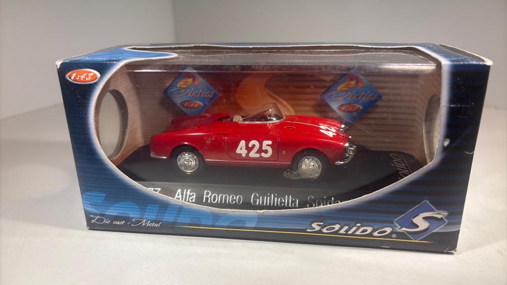 Alfa romeo guilietta spider solido 1.43, Auto, Solido, Ophalen of Verzenden, A