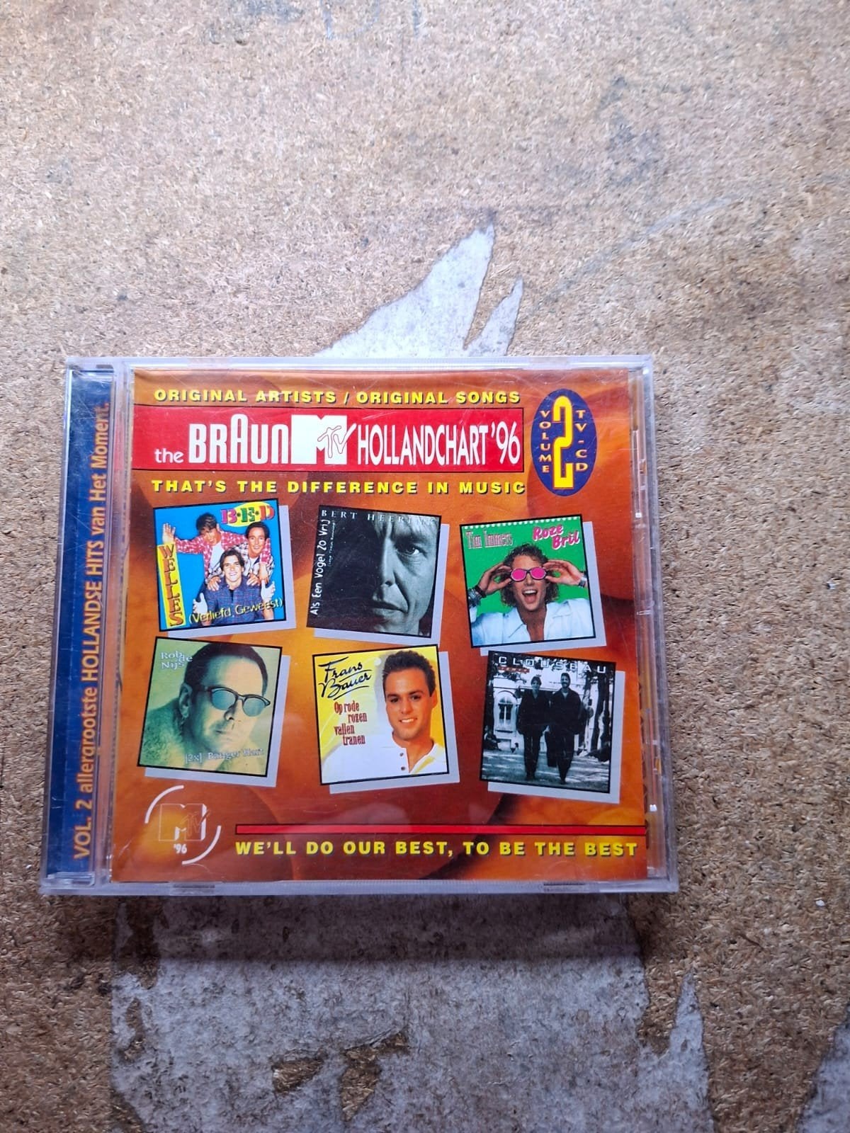 The Braun MTV Hollandchart '96 Volume 2 CD - Diverse Arties, Cd's en Dvd's, Cd's | Verzamelalbums, Ophalen of Verzenden, Gebruikt