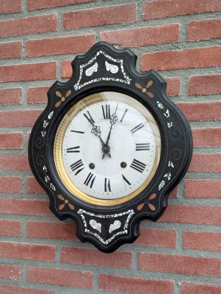 Oeil de Boeuf klok, Antiek en Kunst, Ophalen