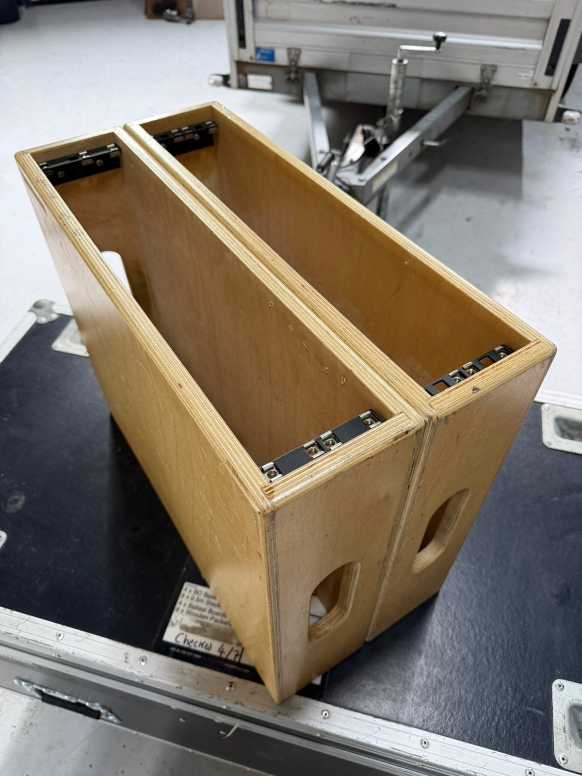 2he 2u studio rackjes voor versterker 19” rack, Ophalen of Verzenden, Zo goed als nieuw, Overige instrumenten