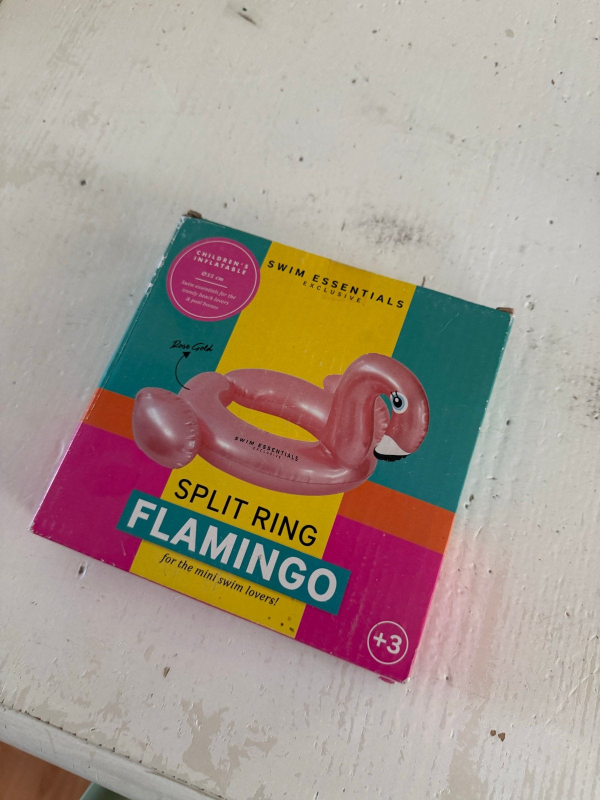 Nieuwe Swim Essentials Split Ring Flamingo zwemband, Ophalen, Nieuw