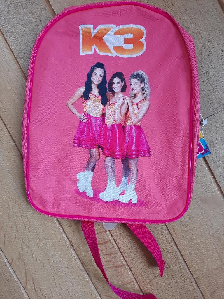 Kinder rugtas K3 roze - nieuw -, Ophalen of Verzenden, Nieuw, Overige merken, 30 tot 45 cm