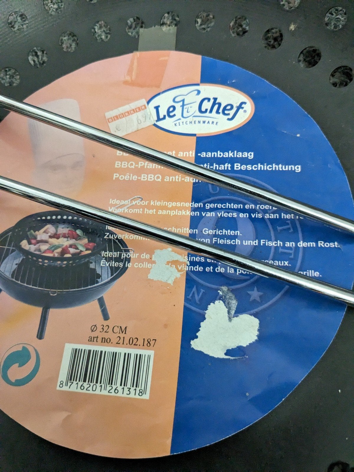 Bbq pan.  Nieuw., Ophalen of Verzenden, Nieuw