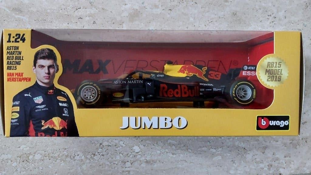 F1 formule 1 racewagen raceauto verstappen 1:24, Ophalen of Verzenden, Nieuw, Bburago