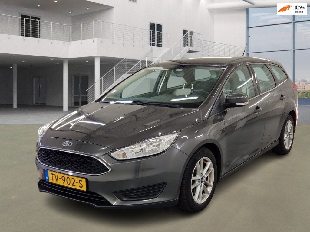 Ford Focus Wagon 1.0 Titanium, Auto's, 125 pk, Gebruikt, Euro 6, Handgeschakeld