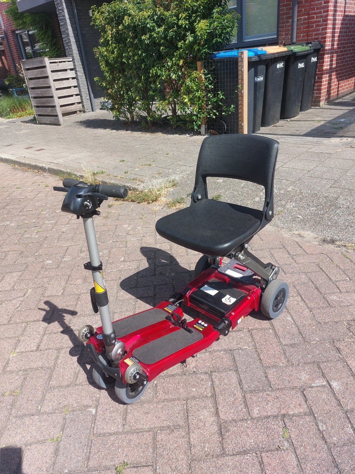 Mango Luggie Elite Plus opvouwbare scootmobiel, 10 km/u of minder, 16 t/m 25 km, Ophalen of Verzenden, Zo goed als nieuw
