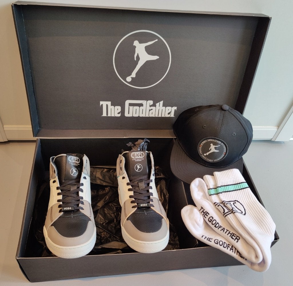 Gajes Street Coulture Offenders unisex unieke schoenen!, Wit, Nieuw, Sneakers of Gympen, Van Gils
