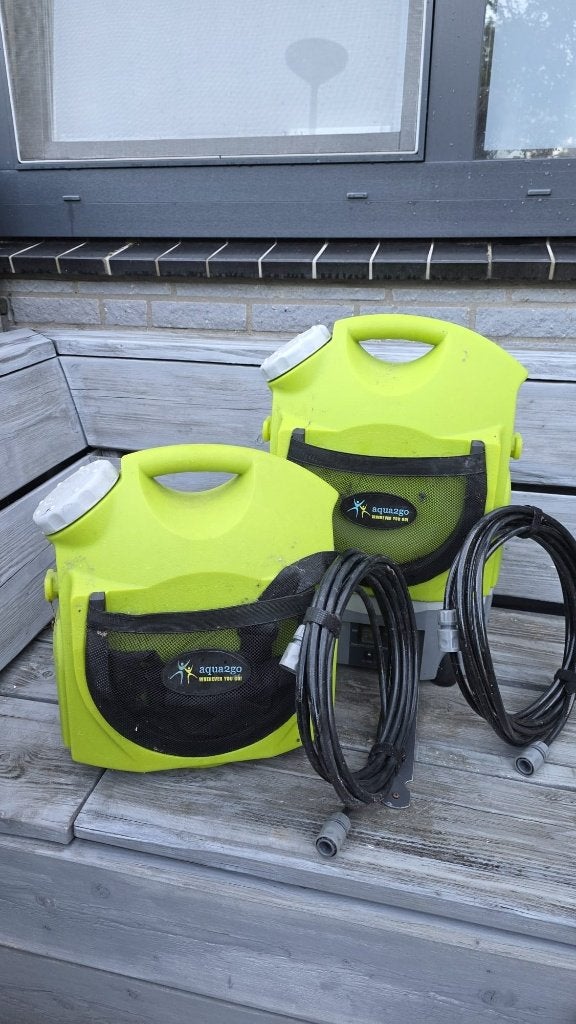 Aqua2go Mobiele Reiniger met 2 watertanks!, Ophalen, Gebruikt, Accu