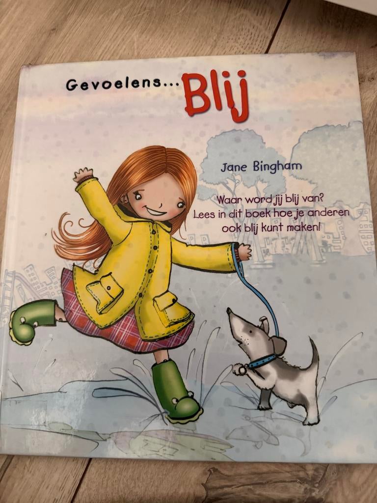 Gevoelens... Blij - Kinderboek over emoties, Non-fictie, Jongen of Meisje, Ophalen of Verzenden, Zo goed als nieuw