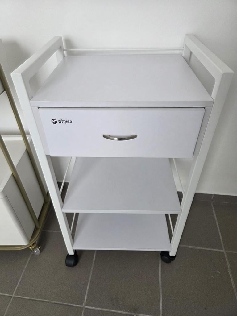 Physa Medische Trolley met Lade en 2 Planken, Ophalen, Zo goed als nieuw