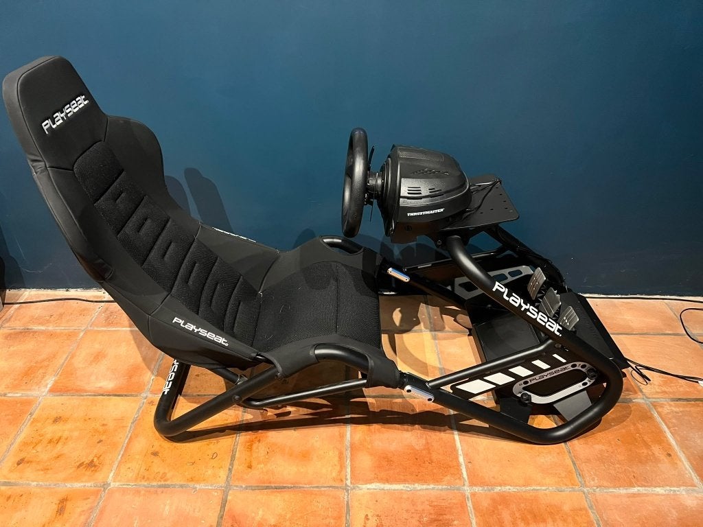 Playseat Trophy & Thrustmast T300 & Thrustmaster T3PA, Ophalen, Gebruikt, Playseat of Racestoel, PlayStation 4
