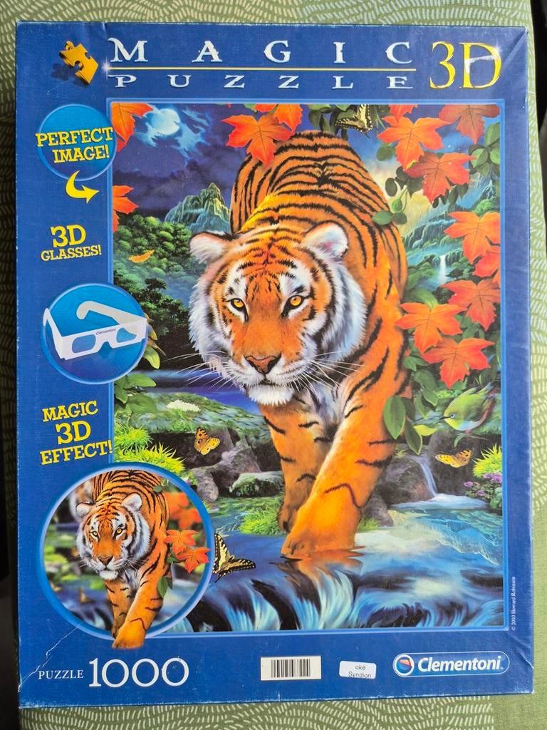 Magic puzzel, Ophalen of Verzenden, 500 t/m 1500 stukjes, Gebruikt, Legpuzzel