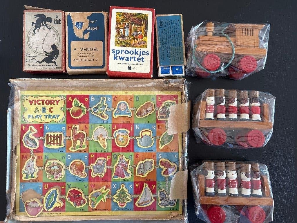 Anitiek speelgoed/spelletjes, Ophalen of Verzenden, Gebruikt