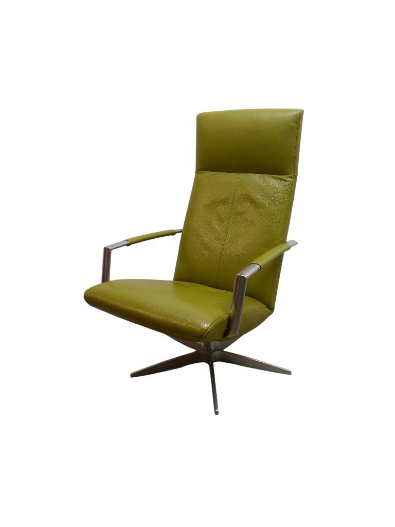Gealux leren relax fauteuil, Huis en Inrichting, Ophalen, Gebruikt, Rijksstraatweg 37 Wilp, 75 tot 100 cm