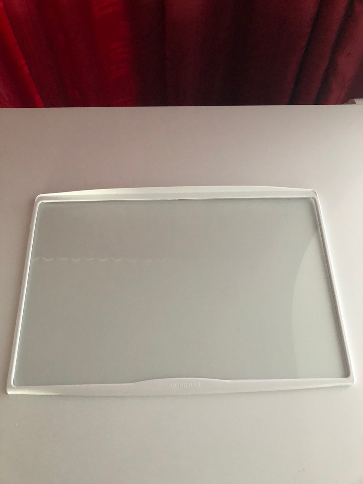 Whirlpool | Glasplaat met rand | Koelkast | 460 mm x 310 mm, Ophalen of Verzenden, Gebruikt