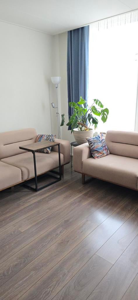 Mooi laminaat, donkerbruin, in goede staat, Gebruikt, Bruin, Ophalen of Verzenden, 25 tot 50 m²