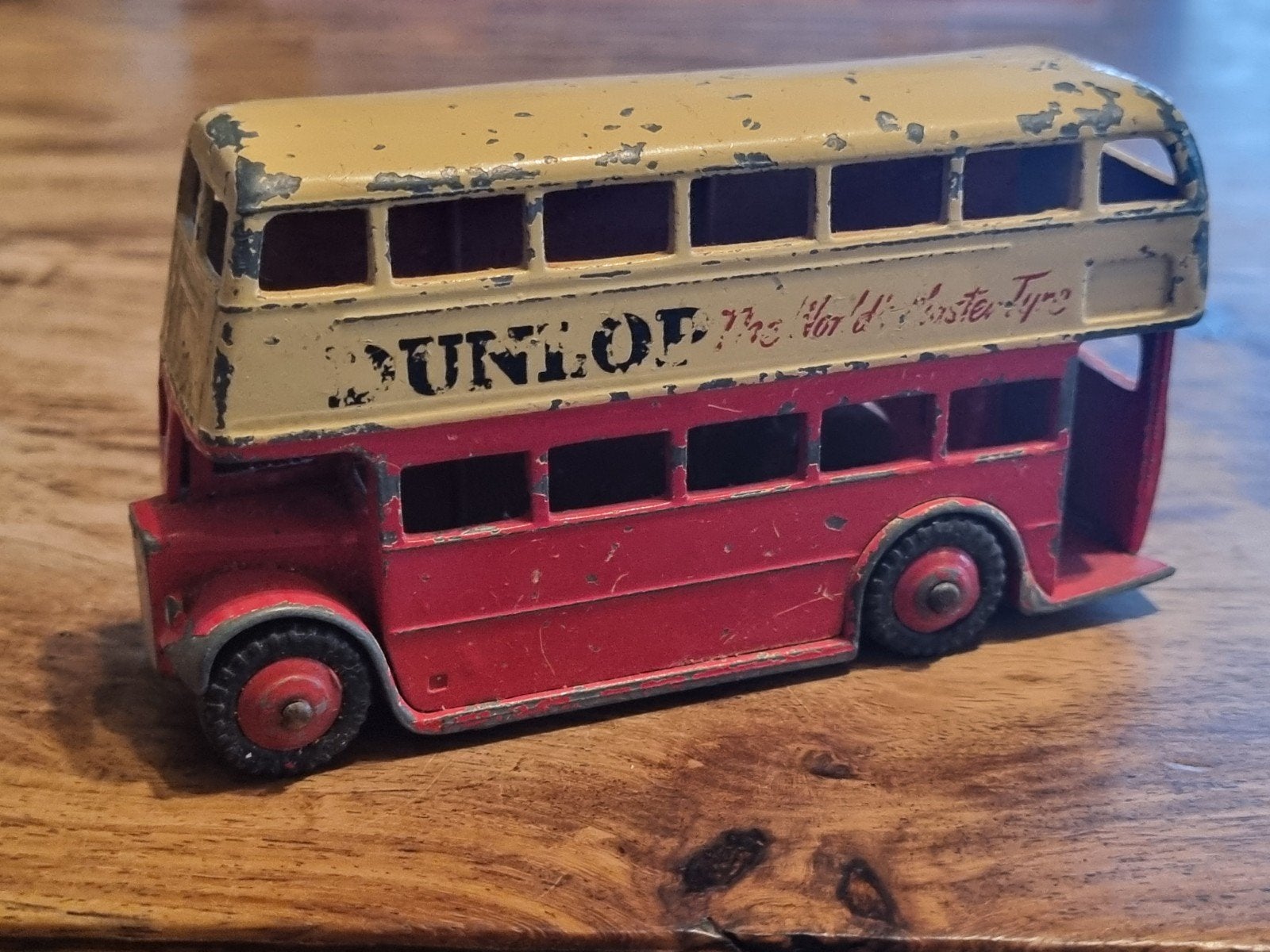 Vintage Dinky Toys Dubbeldekker Bus - Gebruikt, Ophalen of Verzenden, Gebruikt