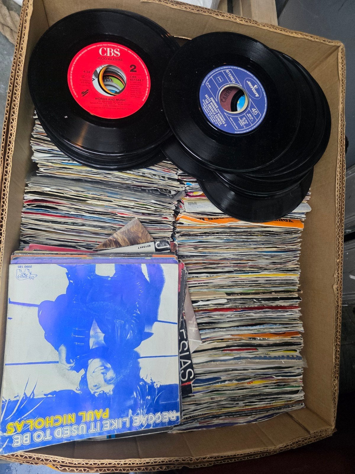 Partij singles, Gebruikt, 7 inch, Single, Ophalen of Verzenden