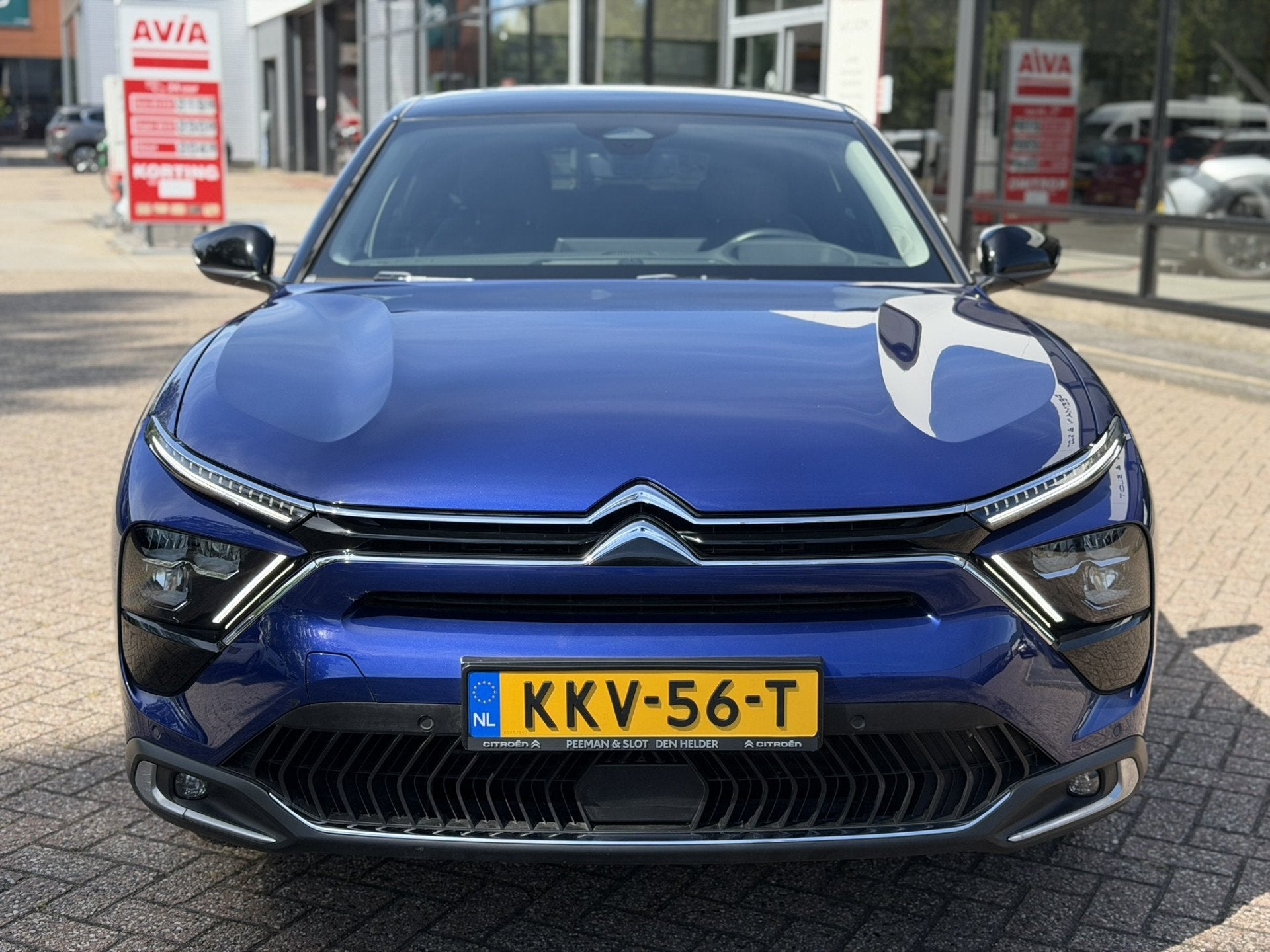 Citroën C5 X 1.6 Plug-in Hybrid 225 Shine (bj 2023), 1350 kg, Gebruikt, 4 cilinders, Blauw