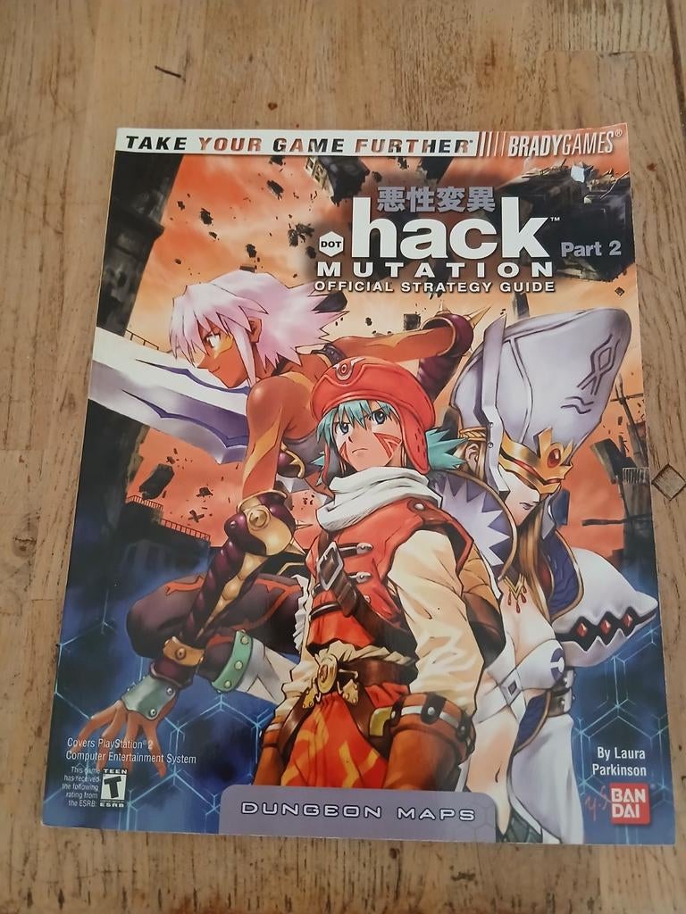 Dot Hack Mutation Part 2 Official Strategy Guide, Spelcomputers en Games, Games | Sony PlayStation 2, Ophalen of Verzenden, Zo goed als nieuw