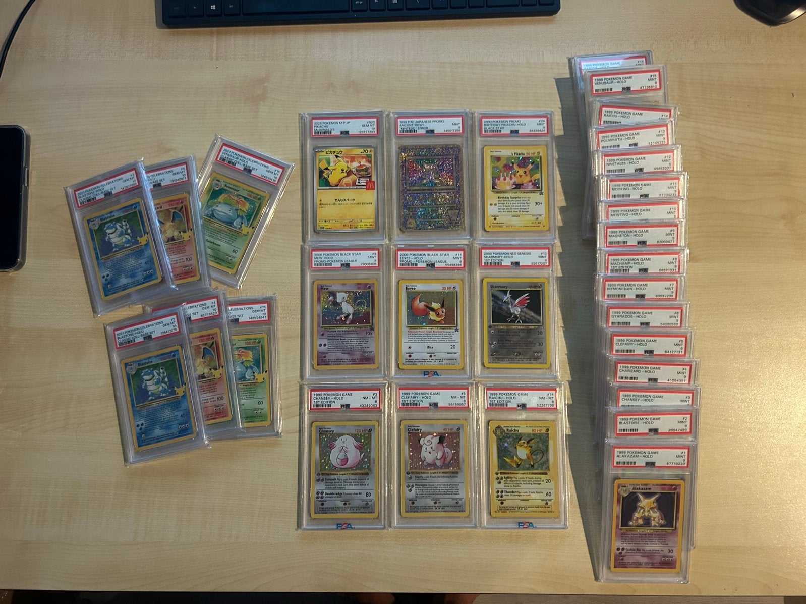 Diverse wotc psa slabs te koop, Ophalen of Verzenden, Zo goed als nieuw
