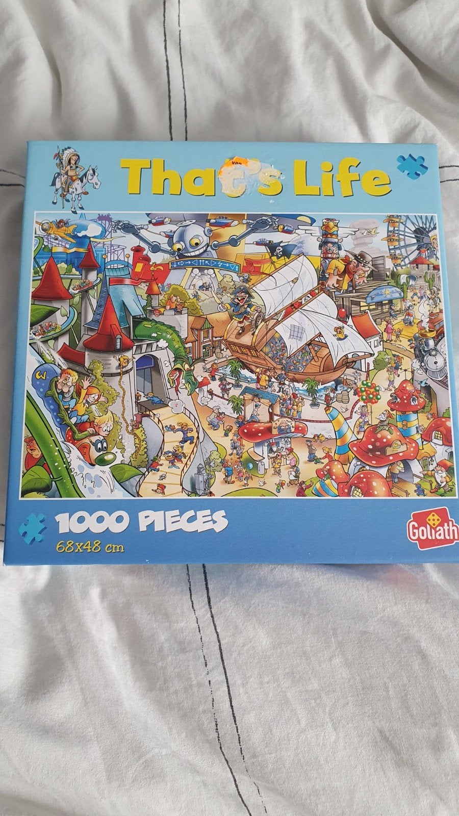 Goliath That's Life Legpuzzel 1000 stukjes, Ophalen of Verzenden, 500 t/m 1500 stukjes, Gebruikt, Legpuzzel