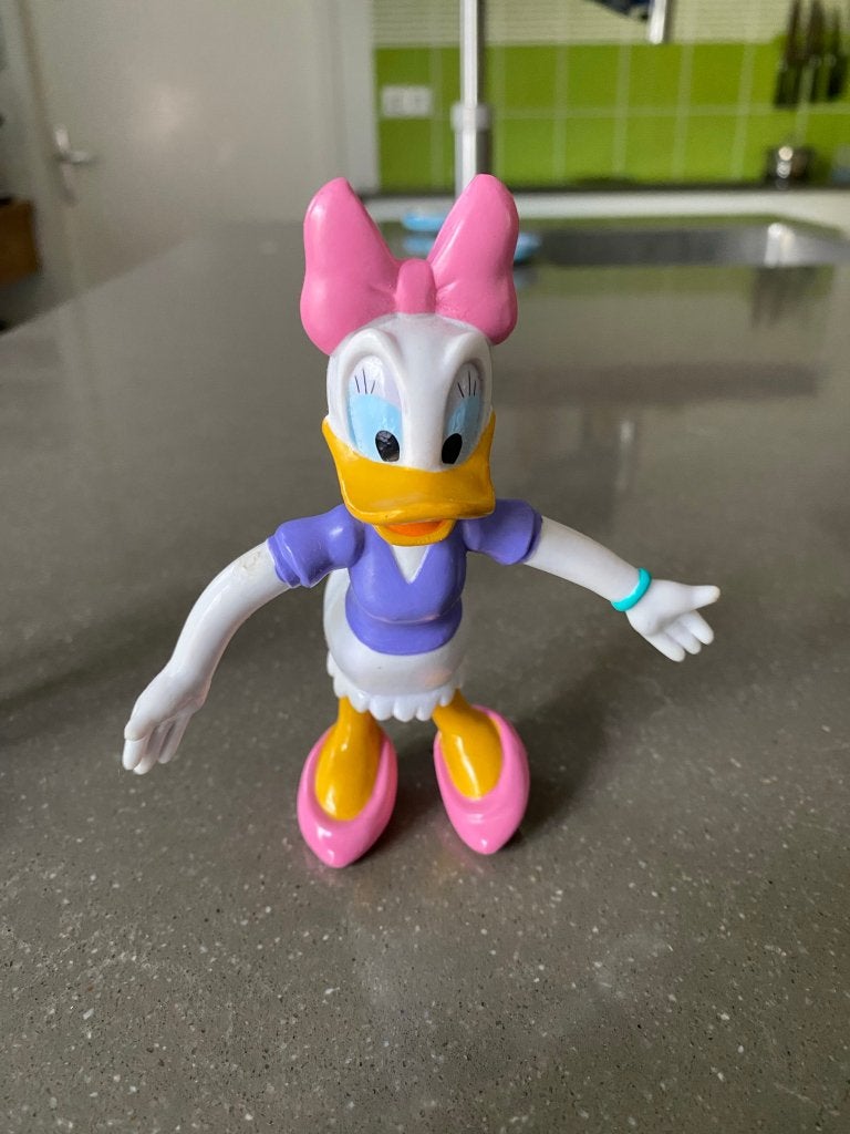 Poppetje Katrien Duck, Verzamelen, Disney, Zo goed als nieuw, Beeldje of Figuurtje, Donald Duck, Ophalen of Verzenden
