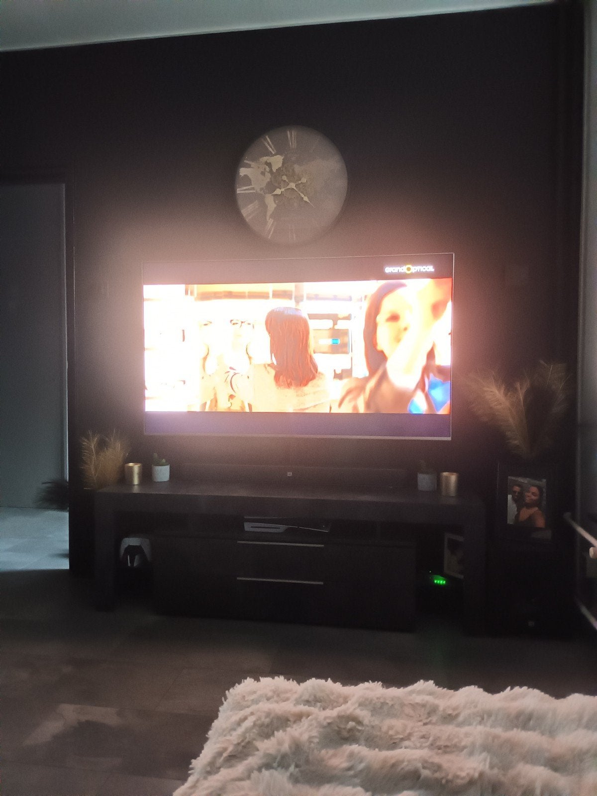 samsung 65 inch smart tv, Ophalen, Gebruikt, 100 Hz, Samsung