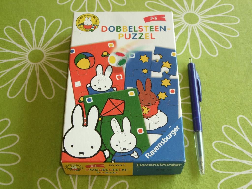 Nijntje - dobbelsteenpuzzel, Ophalen of Verzenden, 10 tot 50 stukjes, Gebruikt, 2 tot 4 jaar
