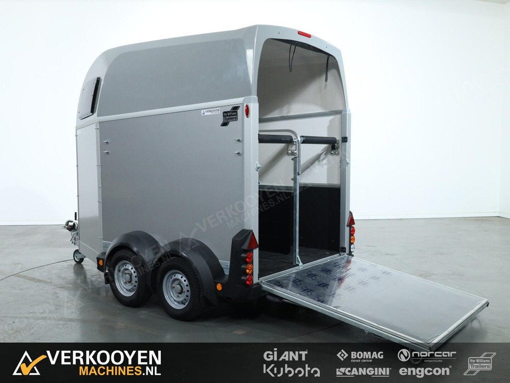2025 Ifor Williams HBEco 506 Paardentrailer 2-paards (zilver, Dieren en Toebehoren, Paarden en Pony's | Trailers en Aanhangwagens