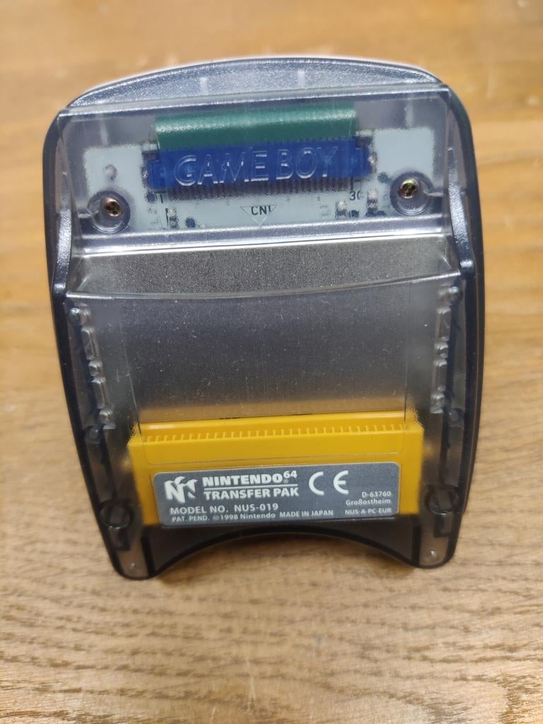 Nintendo 64 Transfer Pak Game Boy Adapter, Spelcomputers en Games, Spelcomputers | Nintendo 64, Ophalen of Verzenden, Zo goed als nieuw