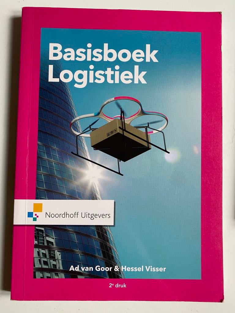 Basisboek Logistiek - Ad van Goor & Hessel Visser, Ophalen of Verzenden, Gamma, Zo goed als nieuw, HBO