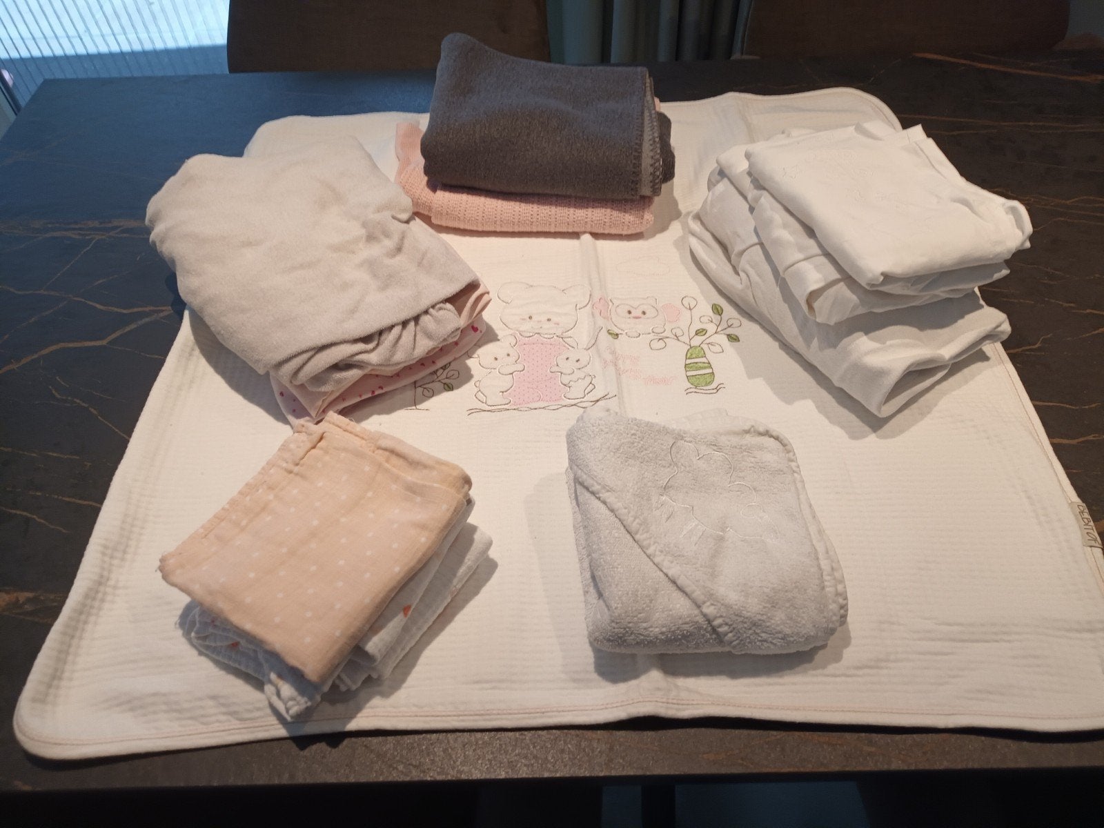 Babypakket: dekens, hydrofiele doeken en meer, Ophalen of Verzenden, Hema