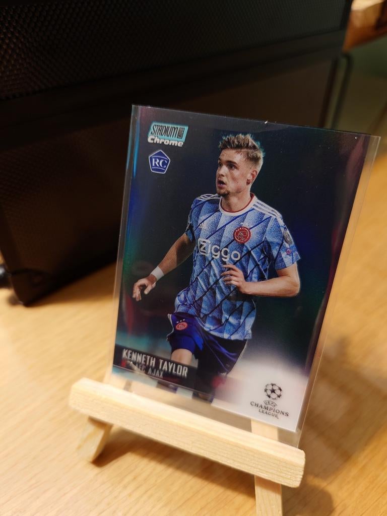 Topps Stadium Club Chrome Kenneth Taylor Ajax /199 RC, Verzenden, Zo goed als nieuw