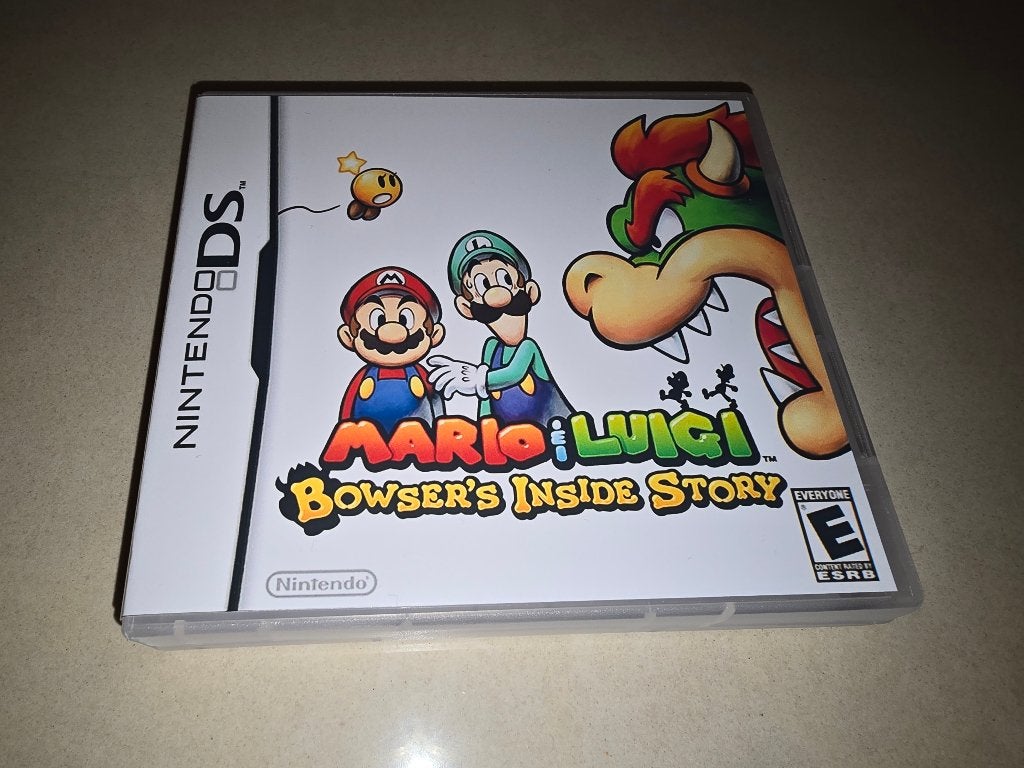 Mario & Luigi Bowser's Inside Story DS Game Case, Spelcomputers en Games, Verzenden, 1 speler, Zo goed als nieuw, Role Playing Game (Rpg)