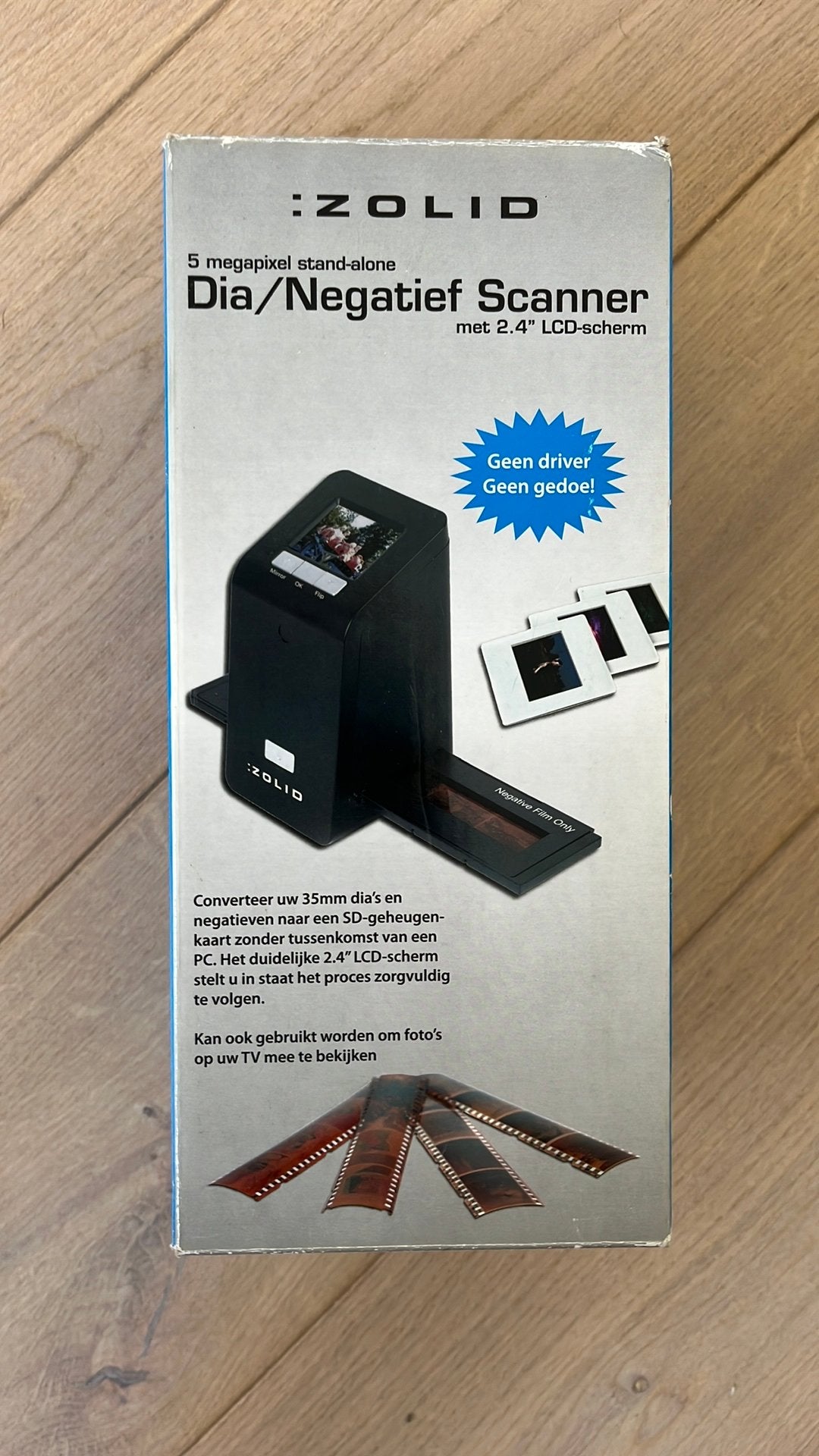 Zolid dia negatief scanner, Ophalen of Verzenden, Zo goed als nieuw