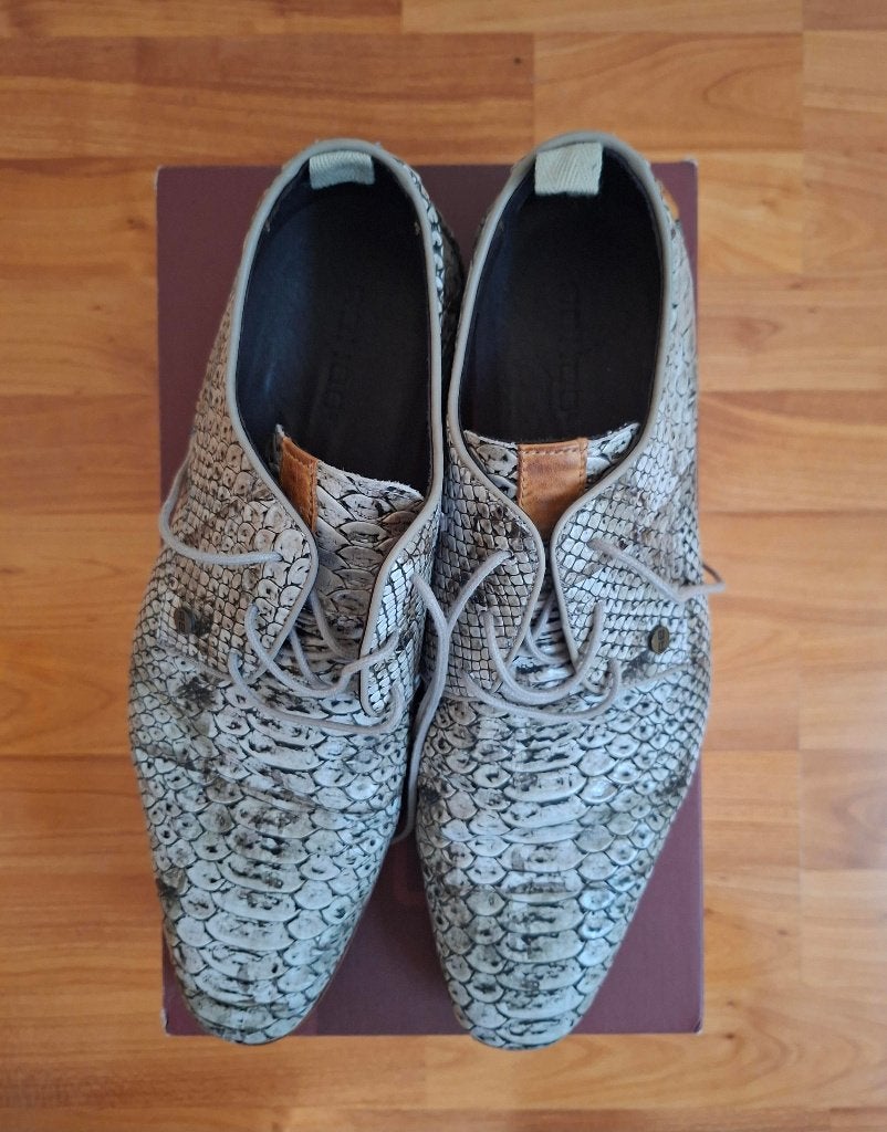 Modieuze schoenen van Rehab, maat 44, Kleding | Heren, Ophalen, Wit, Zo goed als nieuw, Rehab