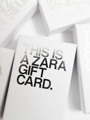 Zara Gift card €100,-