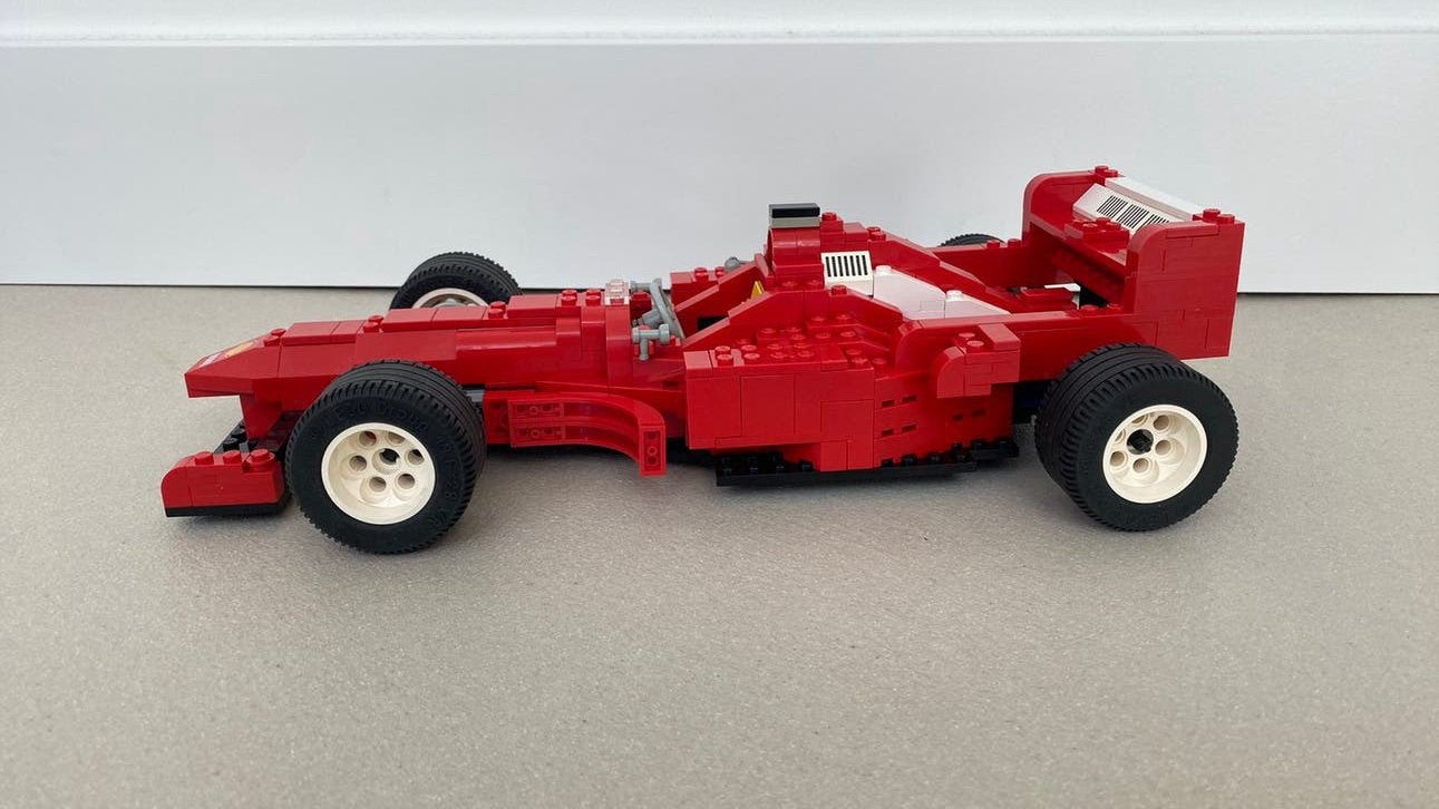 Lego 2556 Technic Model Team Ferrari F1, Ophalen of Verzenden, Zo goed als nieuw